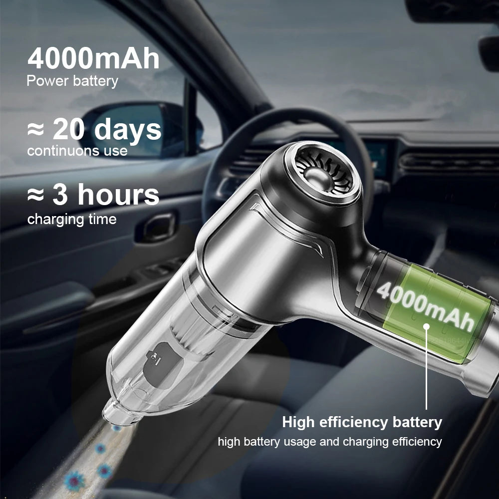 Wireless Handheld Car Vacuum Cleaner